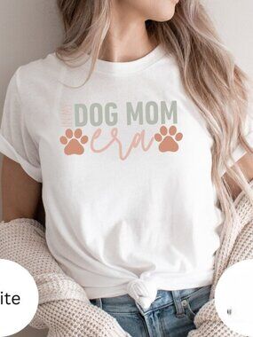 In My Dog Mom Era, Dog Mama Tee, Dog Lover Shirt Gift